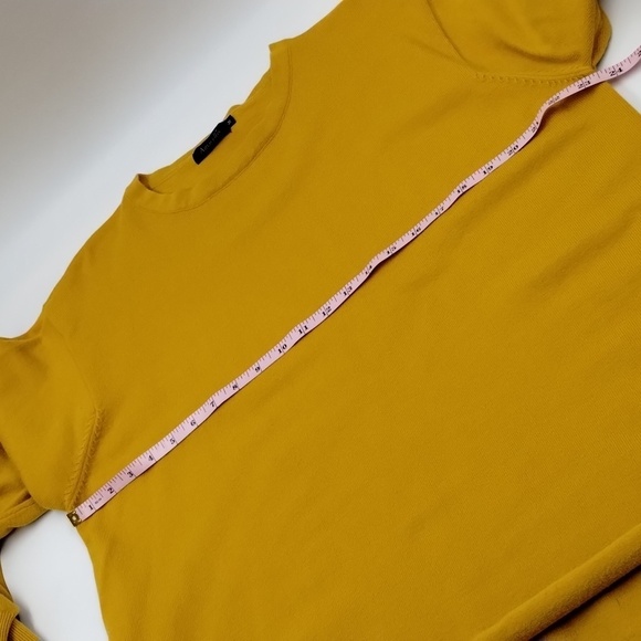 Amaryllis tie waist wrap tie sweater medium long sleeve wrap sweater oversized - Picture 10 of 11